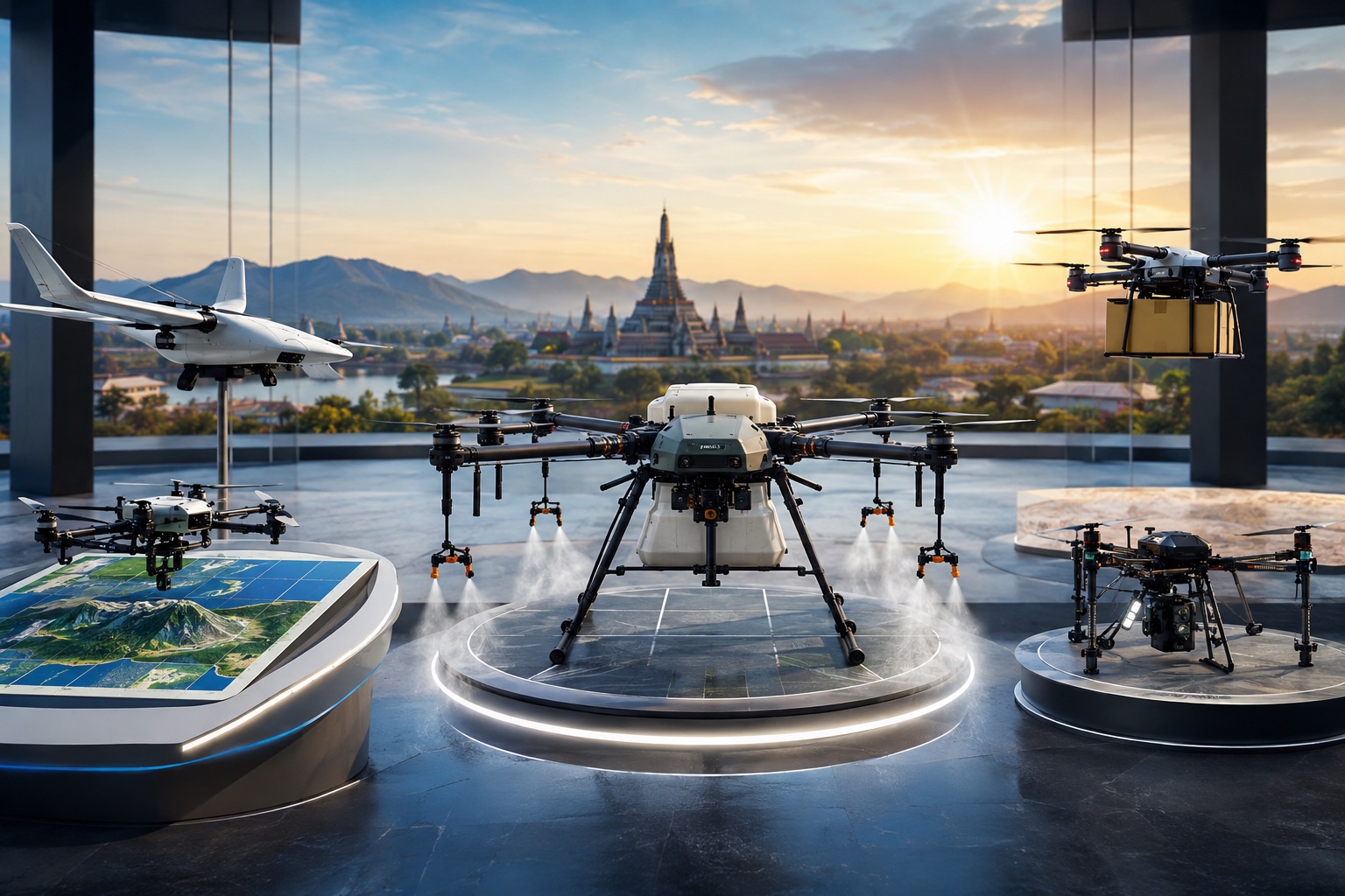 DronTech Asia 2026 งานเทคโนโลยีโดรนที่ IMPACT