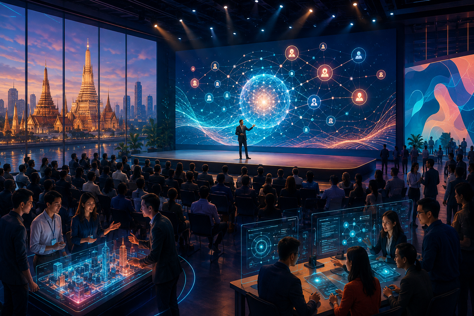 ภาพประกอบงาน KBTG Techtopia: Human of Tomorrow