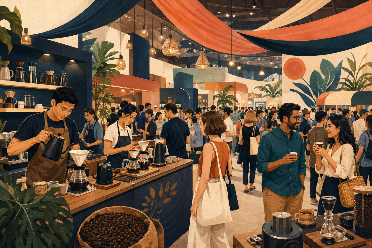 ภาพประกอบงาน Thailand Coffee Fest 2026